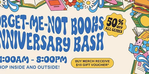 Forget-Me-Not Books Anniversary Bash!