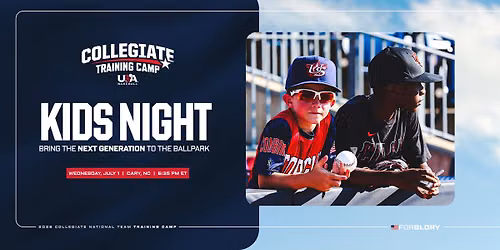 Kids 12 & Under Get In Free! Collegiate National Team Kids Night — 280 Brooks Park Lane, Suite 200, Cary, NC, United States, North Carolina 27519