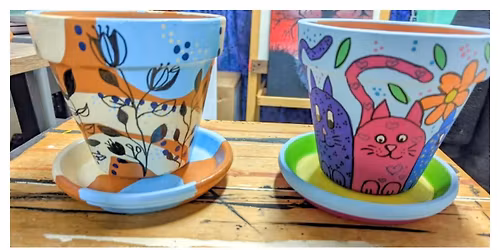 \ud83c\udff5\ufe0fPaint, Plant & Bloom - A Mother's Day Pot Painting Party\ud83c\udff5\ufe0f