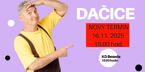 Michal Nesvadba: Michal je pajdul\u00e1k v Da\u010dic\u00edch! ZM\u011aNA TERM\u00cdNU 16.11.2025