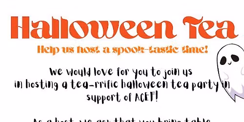 Halloween Afternoon Tea