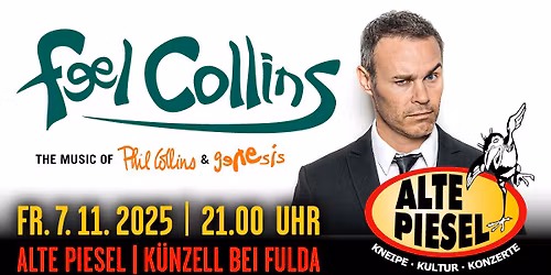 FEEL COLLINS | The music of Phil Collins & Genesis