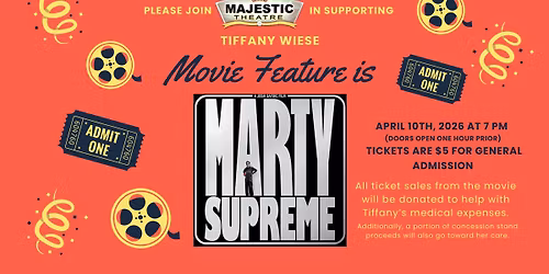 Marty Supreme [R] Fundraiser for Tiffany Wiese