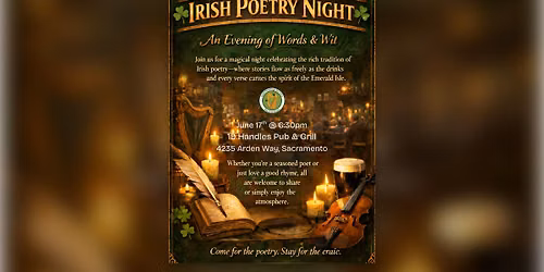 Irish Poetry Night