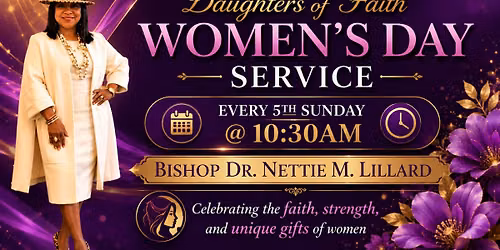 Daughters of Faith Women's Day Service