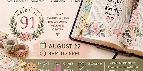 Created to Abide Scrapbooking Event!
