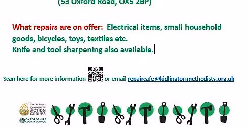 Kidlington Repair Cafe