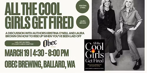 All the Cool Girls Get Fired: Author Talk & Panel Discussion