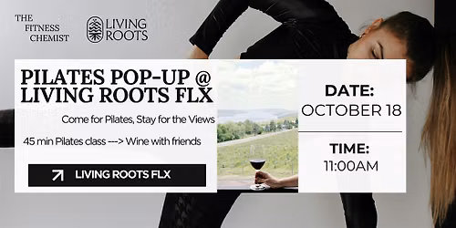 Pilates Pop-Up at Living Roots FLX