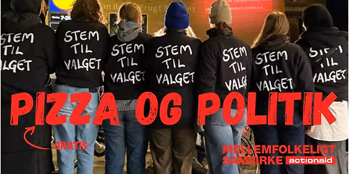 Pizza & Politik - Dialogaften med politikere