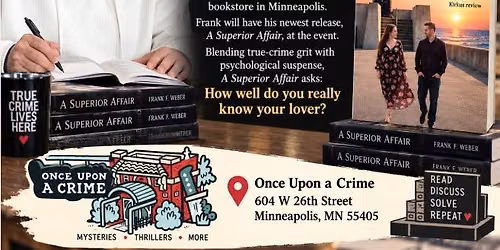 Frank Weber at Once Upon a Crime 