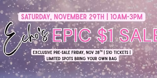 Echo's Epic Dollar Sale
