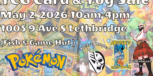 TCG Cards and Retro Toy Sale 