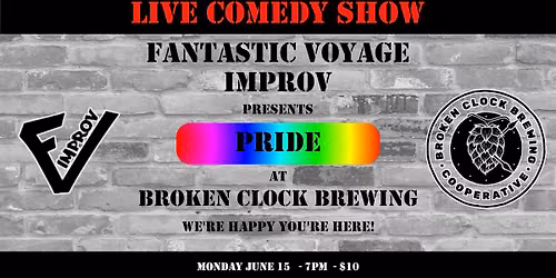 Fantastic Voyage Improv - PRIDE show!