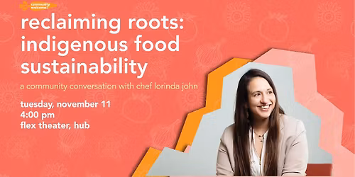 Community Conversation with Chef Lorinda John 