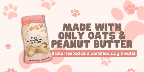 Peanut Butter Dog Treats at Canton First Monday Trade Days