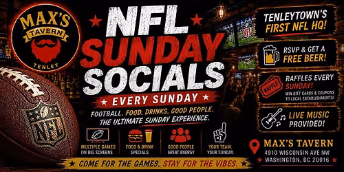 NFL Sunday Social @ Max's
