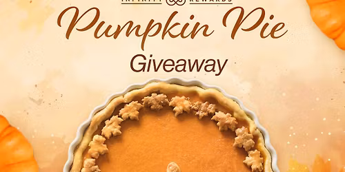 Pumpkin Pie Giveaway