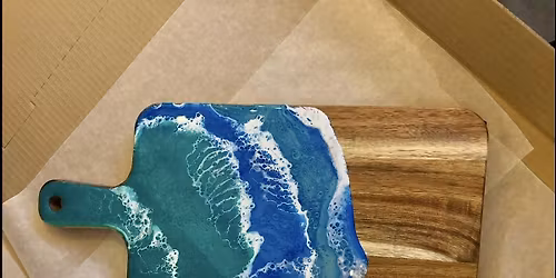 Resin Wave Board Class at the Lost Shoe Brewing