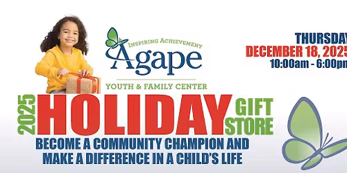 DONATE to the Agape Holiday Gift Store 2025