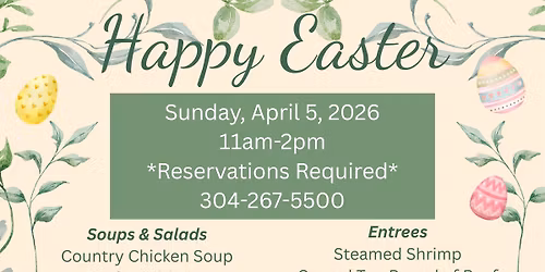 Easter at The Holiday Inn Martinsburg