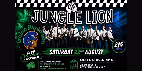 Jungle Lion & Trojan Explosion - Ska & Reggae Party - Rotherham
