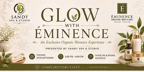 Glow with Eminence at Sandy Spa & Studio