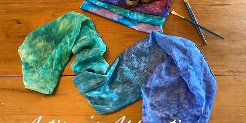 DIY Silk Scarf Painting