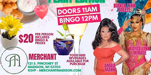 Plant Drag Bingo & Brunch