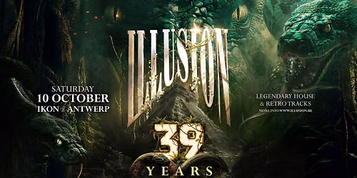 39 Years Illusion at Ikon Antwerp