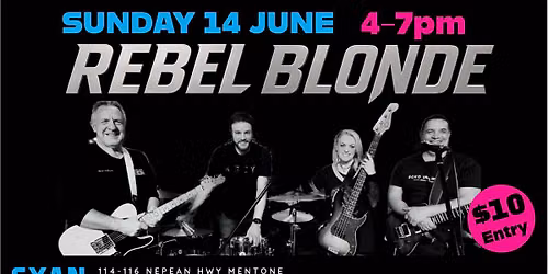 \ud83c\udfb8\ud83d\udd25 SUNDAY SESSION @ CYAN \u2014 REBEL BLONDE RETURNS! \ud83d\udd25\ud83c\udfb8