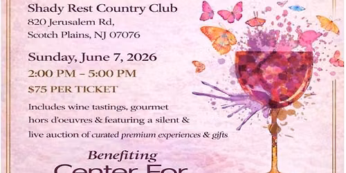 Wine Tasting benefiting Center For Hope