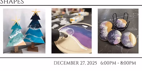 Resin Art Ocean Wave \u2013 Trays and Shapes