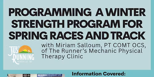Programming a Winter Strength Program for Spring Races and Track