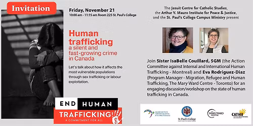 Human Trafficking - a silent and fast-growing crime in Canada