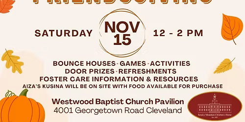 Foster Care Friendsgiving