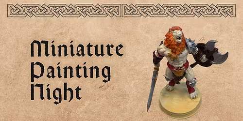 Miniature Painting Night