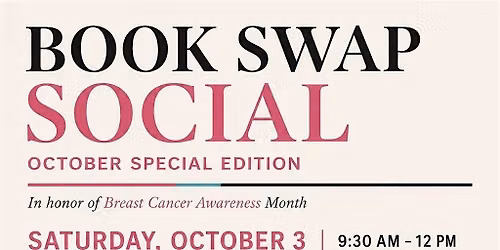 Book Swap Social: Books, Community & a Special Author Conversation