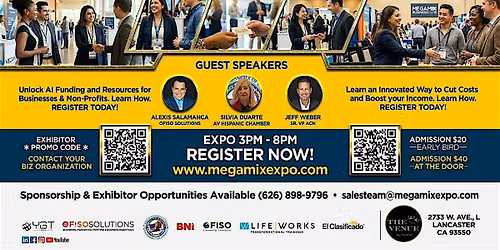 Antelope Valley Megamix Business Expo June 18th