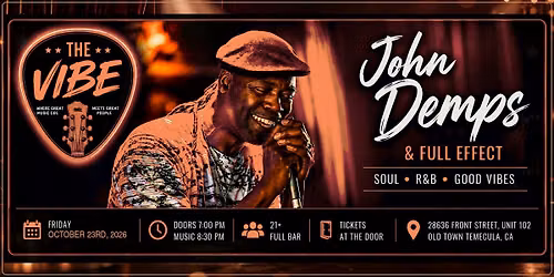 THE GROOVE OF JOHN DEMPS & FULL EFFECT. LIVE AT THE VIBE!