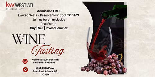 Relax. Sip. Plan Your Next Move * Buy | Sell | Invest Seminar