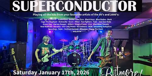 Superconductor Live at The Bittmore Tap & Grill (Courtice)