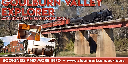 Goulburn Valley Explorer - Saturday 19th September 2026