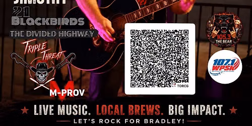 BANDS for BRADLEY at Great Wilderness Brewing Company!