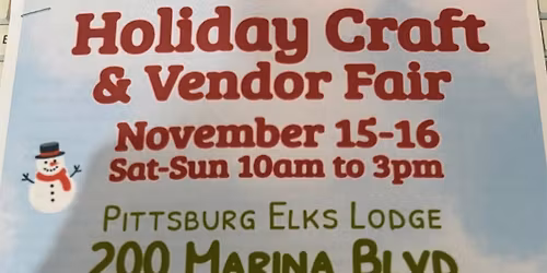 Elks HOLIDAY CRAFT & VENDOR FAIR