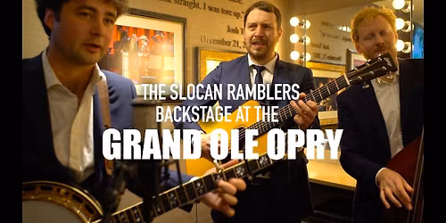 The Slocan Ramblers at Chester Fritz Auditorium