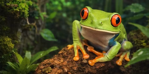 Exotic Red Eyed Tree Frog Rainforest Experience