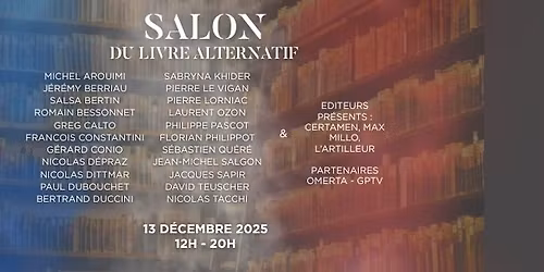 Salon du livre alternatif