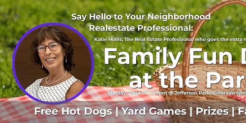Say Hello To Your Neighborhood Real Estate Professional, Katie Hollis - Family Fun Day at the Park