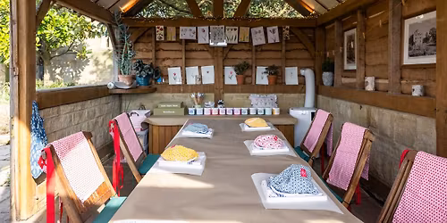 Tulip Block Printing Cushion Cover Workshop with Molly Mahon